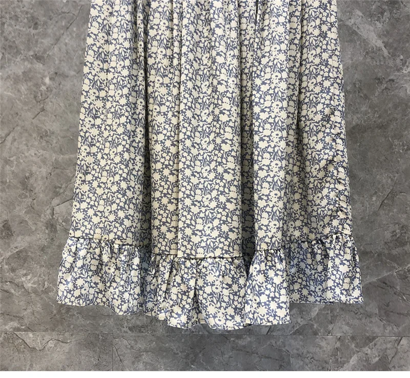 Zīda Svārki Ir 2021. Vasaras Modes Apģērbu Sievietēm Savirmot Deco Vidum Teļš Garums-Line Gadījuma Vintage Print Svārki Tērpiem Dāmas