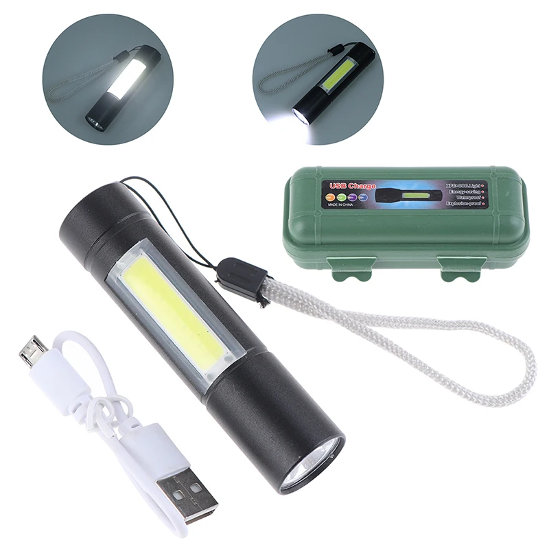 Iebūvēts akumulators XP-G, Q5 Tālummaiņa Fokusa Mini led Lampiņu Lāpu, Lukturi Laternas 2000 Gaismas Regulēšana Penlight Ūdensizturīgs T6 gaismas