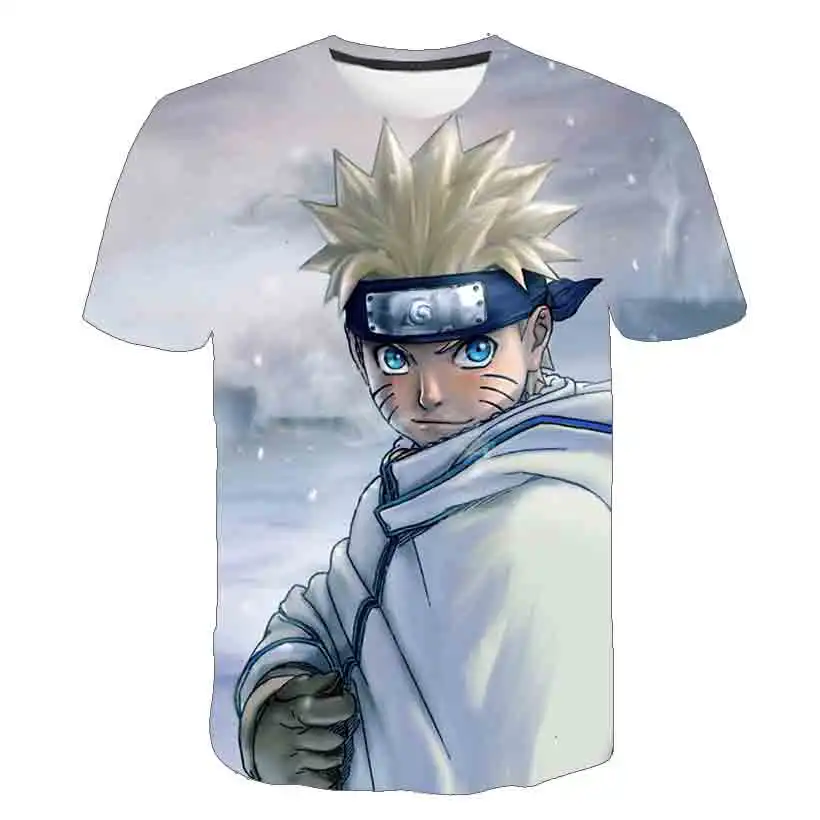 Jauns Anime Narutoes 3D Vīriešu T-krekls karikatūra tee Bērnu Apģērbi, Bērniem, jauki Apģērbu Atdzist Tshirt Bērnu Apģērbu T krekls Zēnam