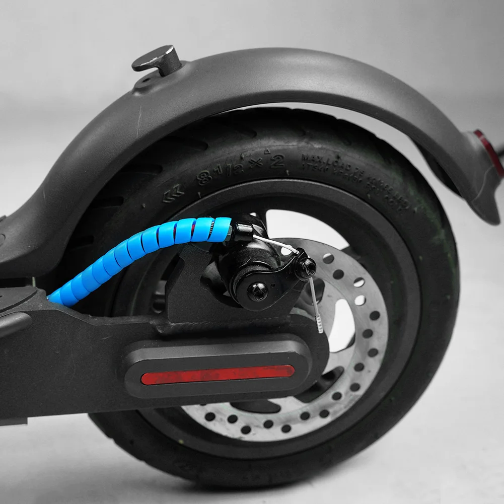 8mm Elektrisko Motorolleru Bremžu Maģistrāles Aizsardzības Spiral Wrap tinumiem Aizsargs Vāks Xiaomi M365 Pro E-scooter