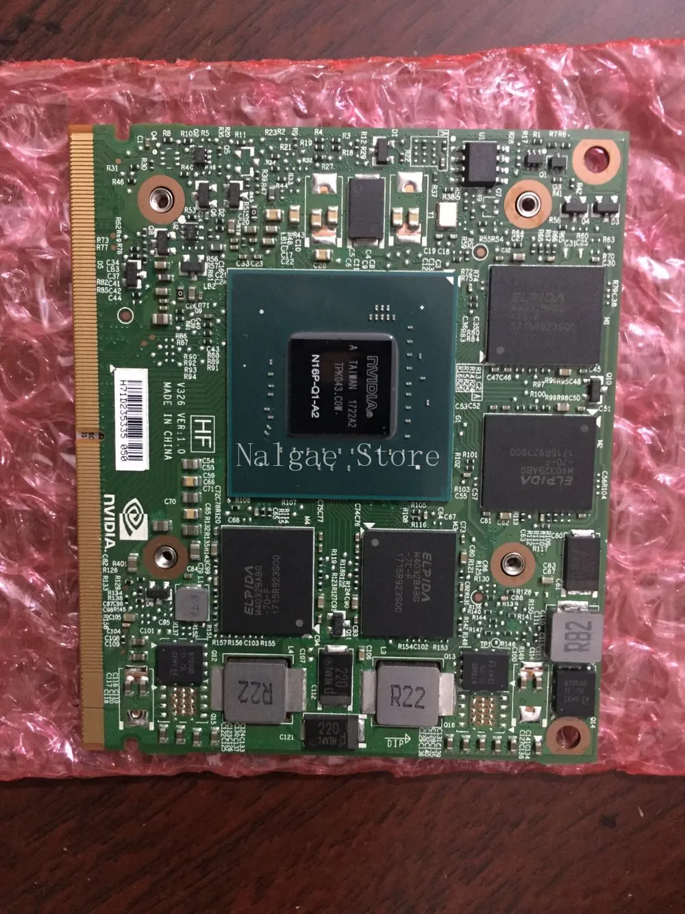 Zīmola NVidia Quadro M1000M Graphics Video Karte 2GB GDDR5 N16P-Q1-A2 MXM par Dell Precision 7530 M7530 HP Zbook 15 G3