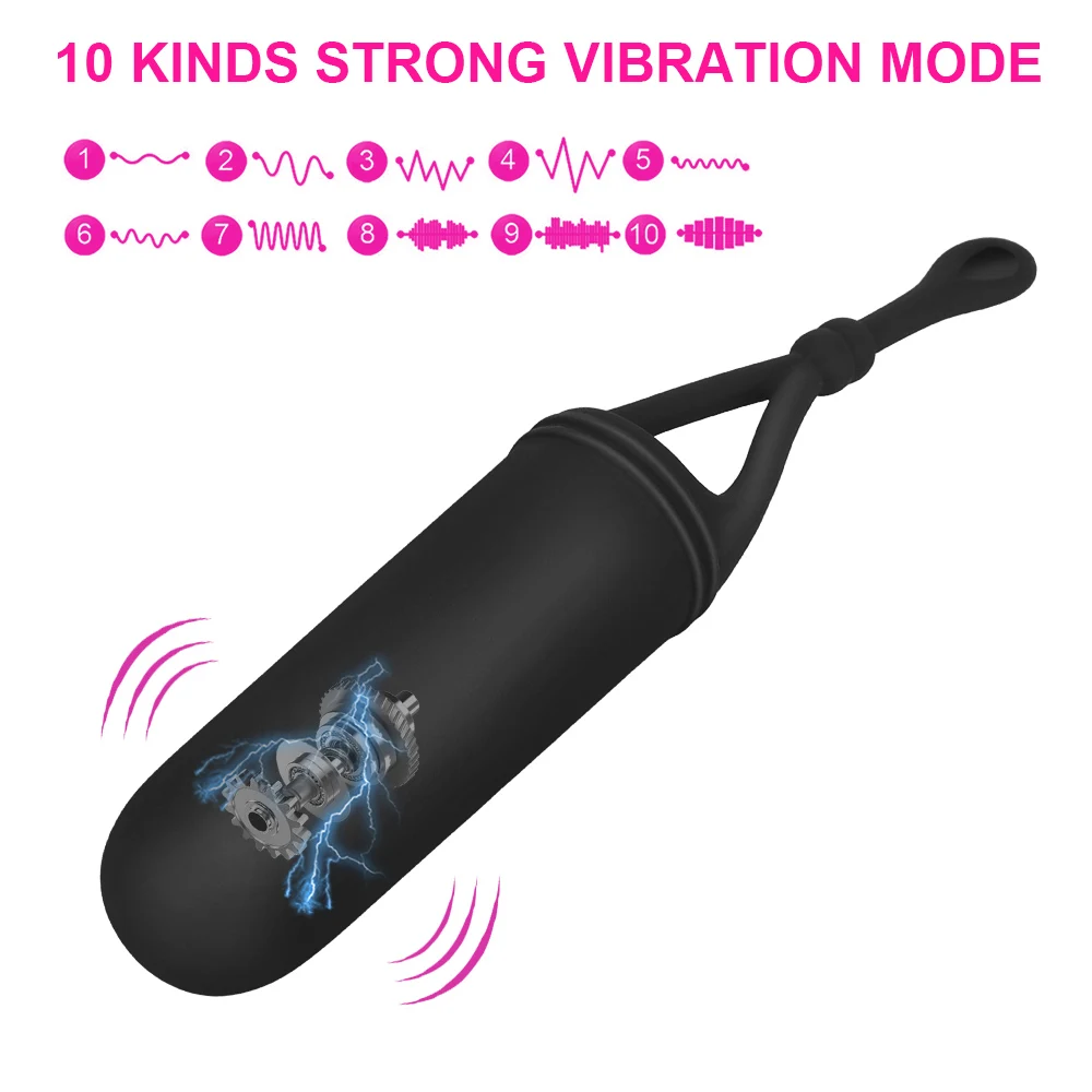VATINE USB Magnētiskas Uzlādes Bullet Vibrato Klitora Stimulācija Seksa Veikals Seksa Rotaļlietas Sievietēm 10 Ātrumu r G-spot Massager