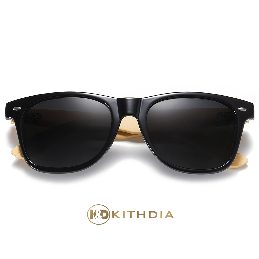 Kithdia Bambusa Saulesbrilles Vīriešiem, Sievietēm Ceļojumu Brilles, Saules Brilles Vintage Koka Kāju Brilles Modes Dizaina Saulesbrilles Vīrietis