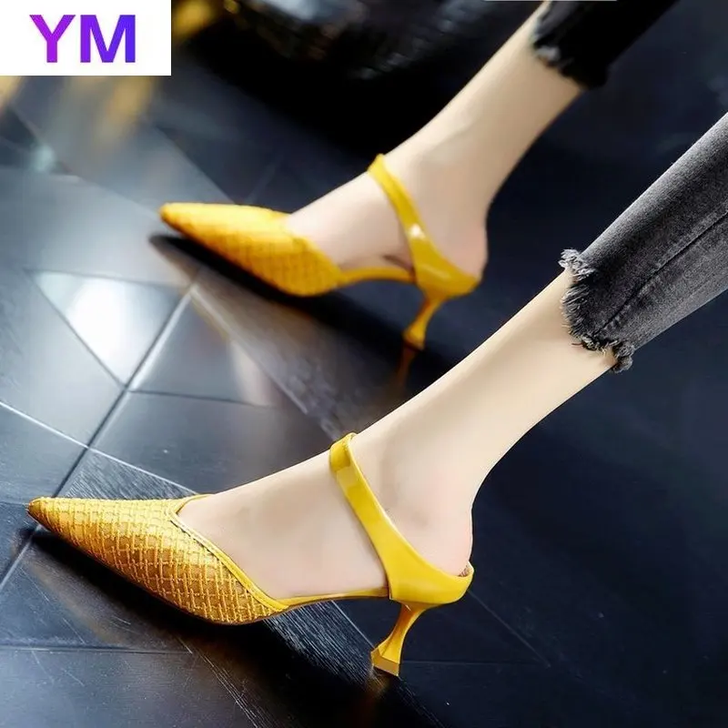 Luksusa Sievietes Sūkņi augstpapēžu kurpes Sexy Norādīja Toe Slip-uz Kāzu Puse, Zīmolu Modes Apavi Dāma Izmēri 35-39 Zapatos Para Mujer