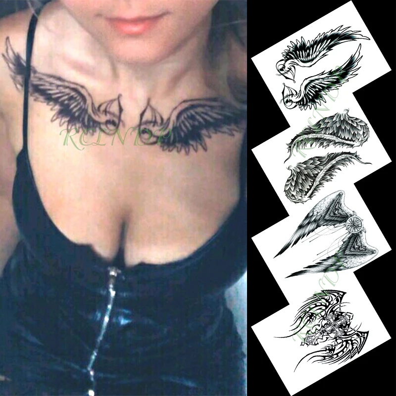 Ūdensnecaurlaidīgus Pagaidu Tetovējumu Uzlīmes trīs acu kaķis briežu dzīvnieku galvaskausu, liela izmēra tatto flash tetovējums viltus tetovējumiem meitene vīrieši sievietes
