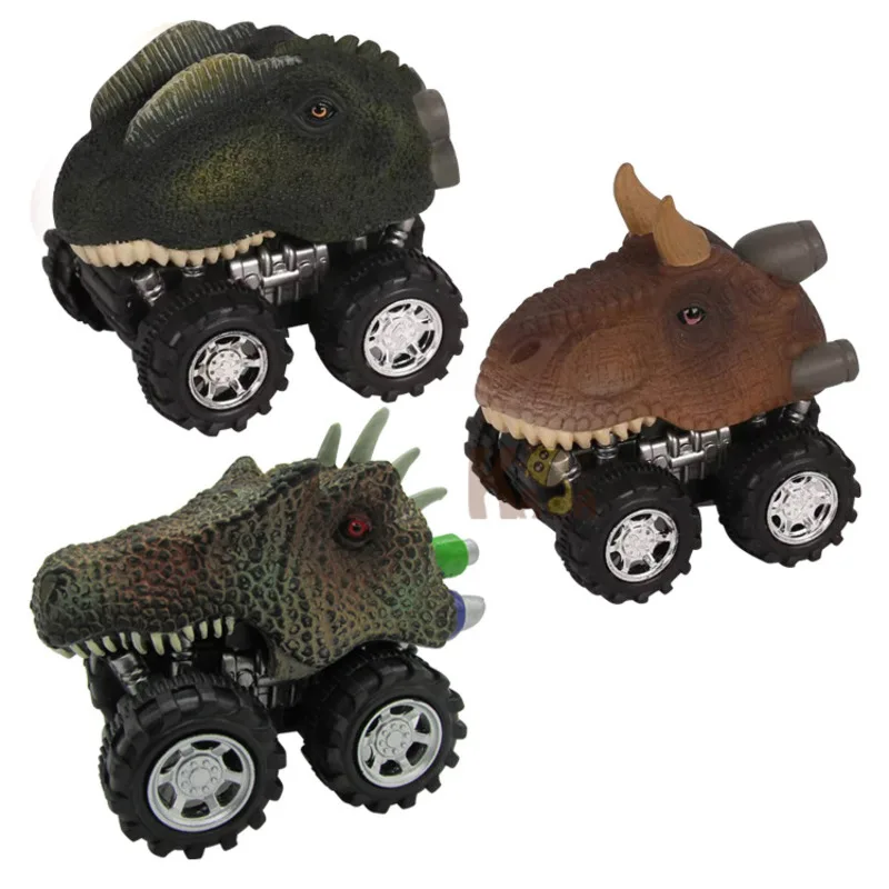 1 Gab. Pull Atpakaļ Dinozauru Automašīnas, Rotaļlietas, Multiplikācijas Filmu Dinozaura Modelis Rotaļlietas Bērniem Transportlīdzekļu Roadster Puses Dod Priekšroku Spēles Zēniem Dāvanas