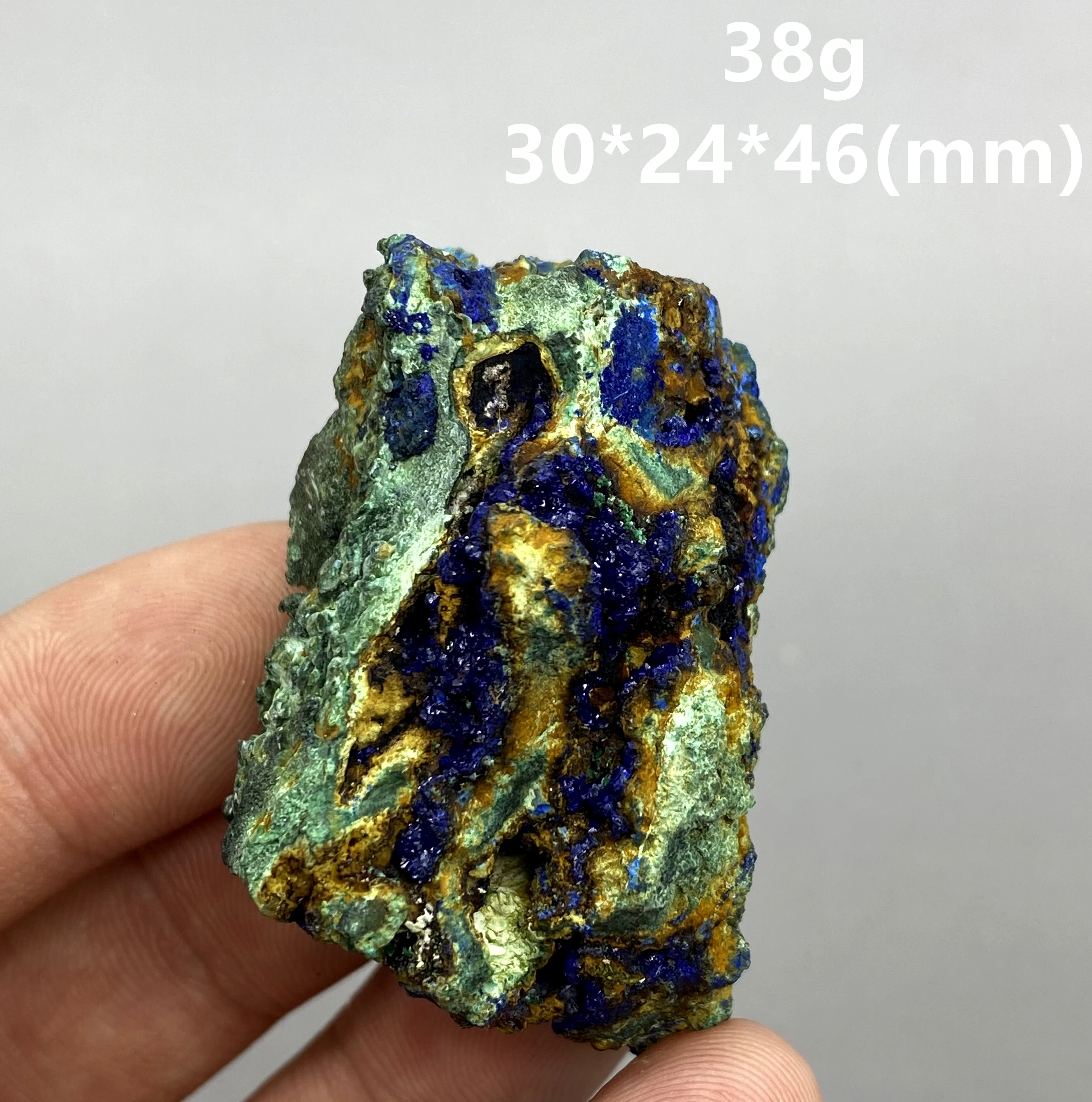 Dabīgas un skaistas Azurite minerālu paraugu kristāla Akmeņi un kristāli, Dziedniecība kristāla bezmaksas piegāde no ķīnas