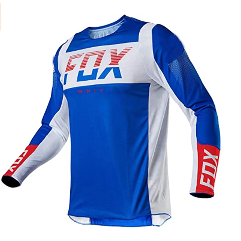 Ir 2021. vīriešu nobrauciena jersey Hpit Fox kalnu velosipēds kalnu velosipēds krekls off-road DH motociklu jersey off-road sporta Sacīkšu