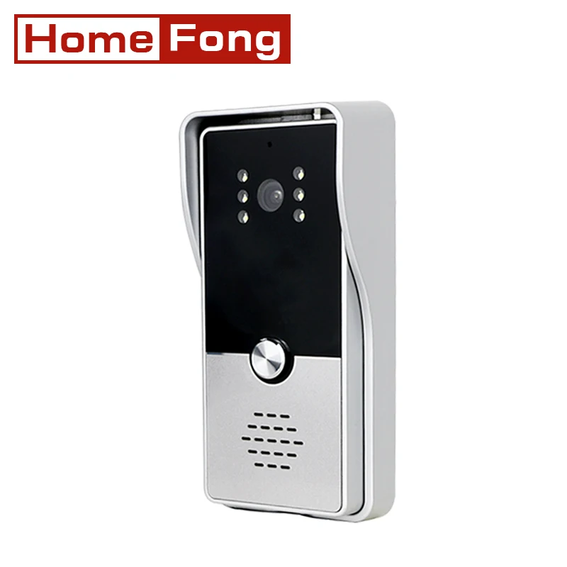 Homefong 7 Collu Video Durvju Tālrunis Domofons ar 1000TVL Durvju Kameru Vienotā Āra Zvanu Panelis IP65 Home Security