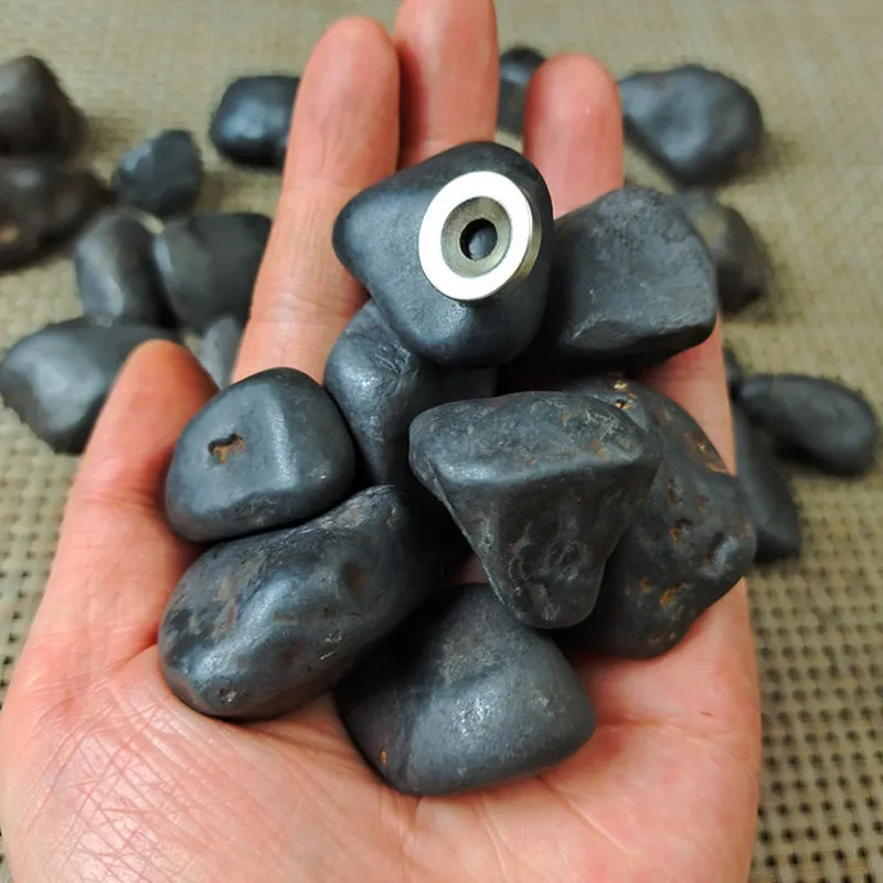 1gb Dabas Meteorīts Aptuvenu niķeļa dzelzs meteorīts spēcīgu magnētisko dzelzs meteorīts Kistler Rotājumi Krišanas Akmens Izlases Formas