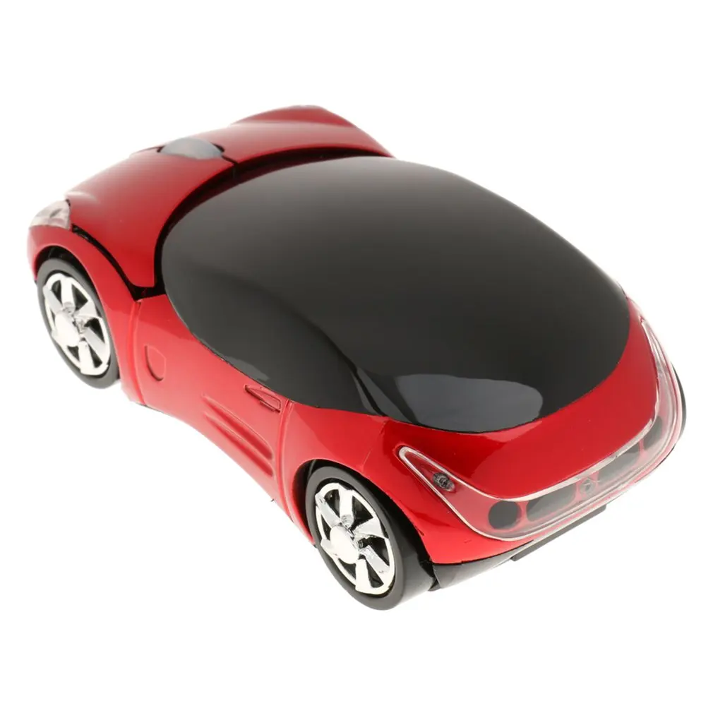 2.4 G bezvadu peles Ferrari peli auto peli karikatūra korejiešu sporta auto optiskā pele Optiskā Pele Spēļu Pele