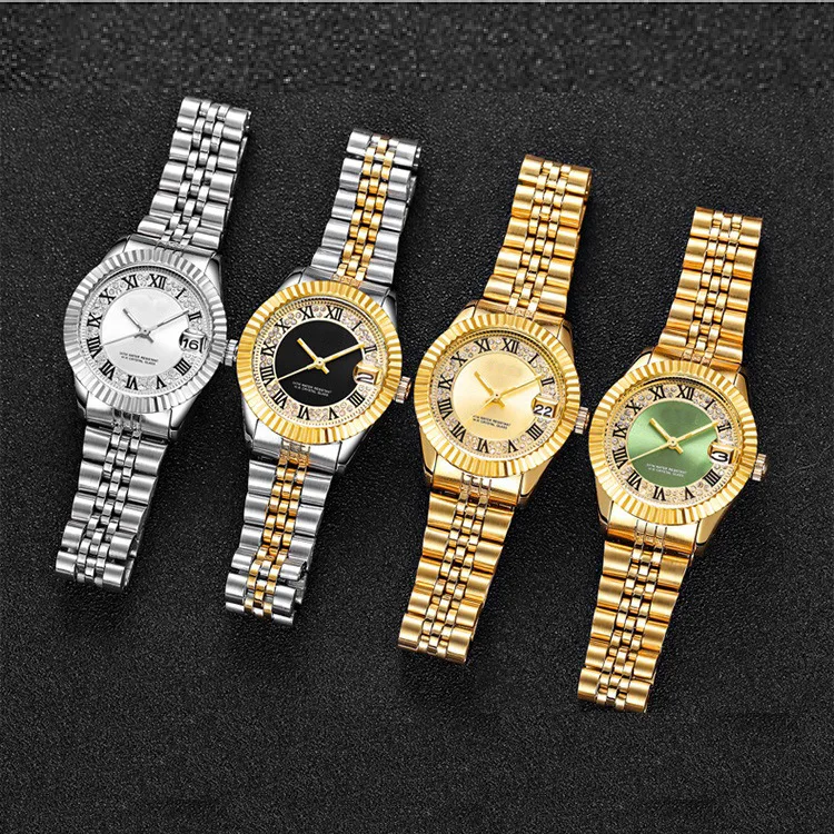 Pāris pulksteņi pāris modē zelta pulksteņi pulksteņi sieviešu pulksteņi vīriešu biznesa pulksteņi