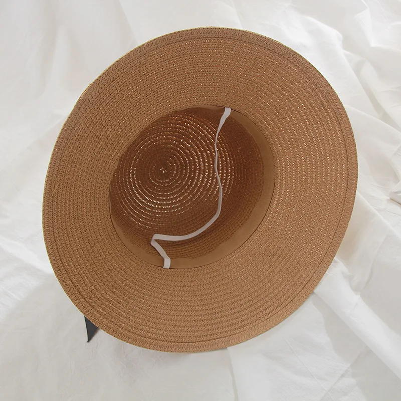 Atpūtas tīru krāsu vasaras salmu cepure sieviešu mazu, svaigu, holiday beach ēnā zvejnieka cepure āra ēnā scenic cepure