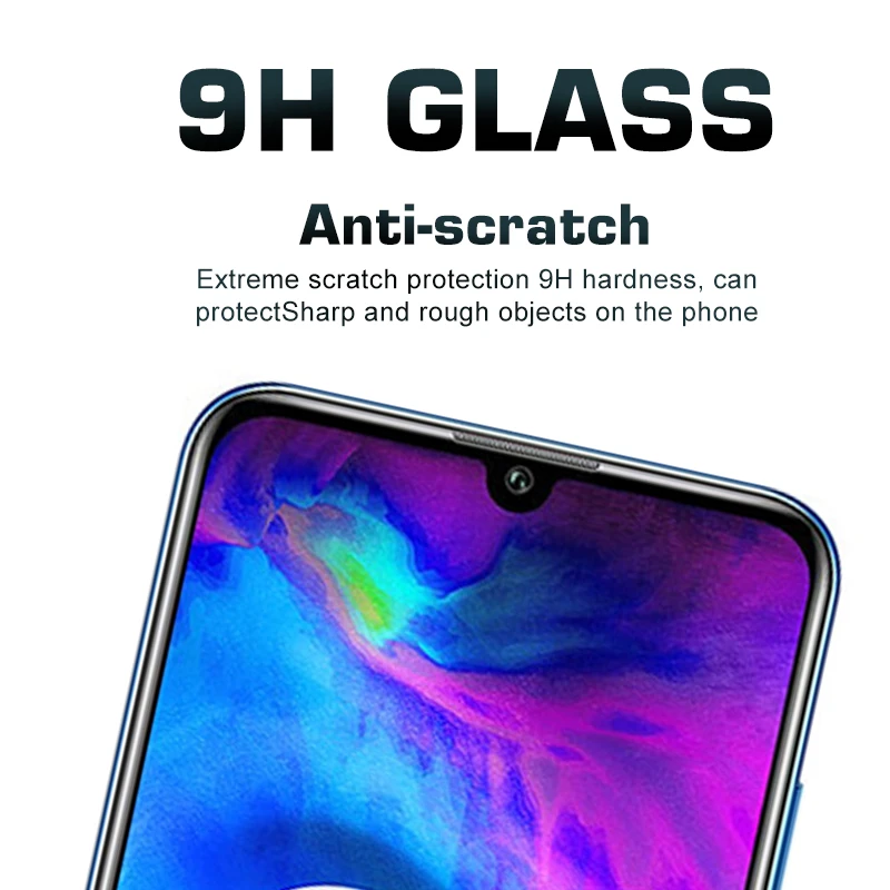 9D Pilnībā Izliektu Rūdīta Stikla Huawei Honor 20 Lite Pro Screen Protector Drošības Aizsardzības Priekšā Filmas Par godu 20i 20e 20s
