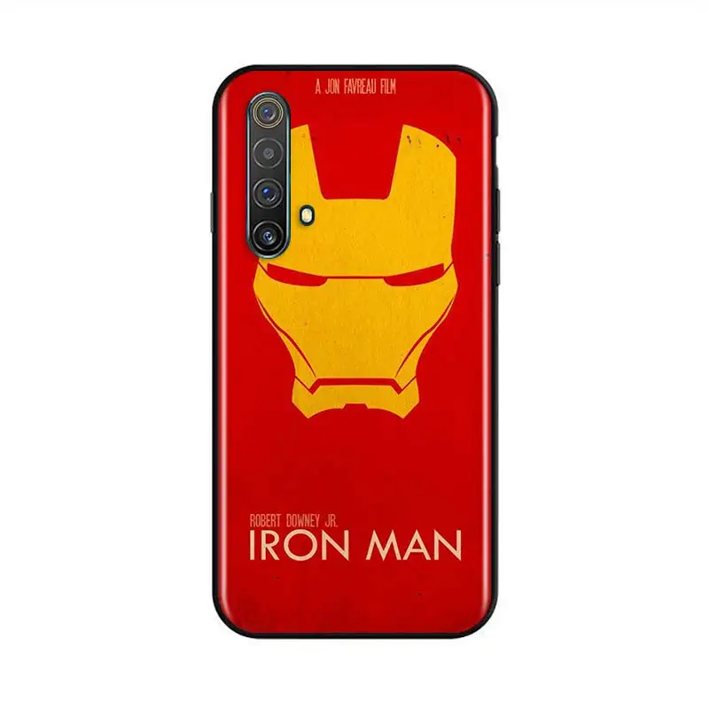 Marvel Iron Man Modes OPPO A1K Realme C1 C21 V15 Q2 Q2i X7 X3 V5 V50 X2 XT 7i C17 C11, C12, C3 C2 Pro Superzoom Telefonu Gadījumā