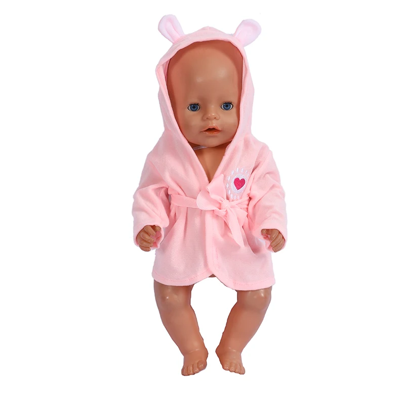 Cute Lelle Pidžamu Kleitu 18 Collu Amerikāņu Lelles Piederumu Meitene Rotaļlietas 43 Cm Dzimušo Bērnu Apģērbu Aksesuāri Somiņas Bērnu Dāvanas