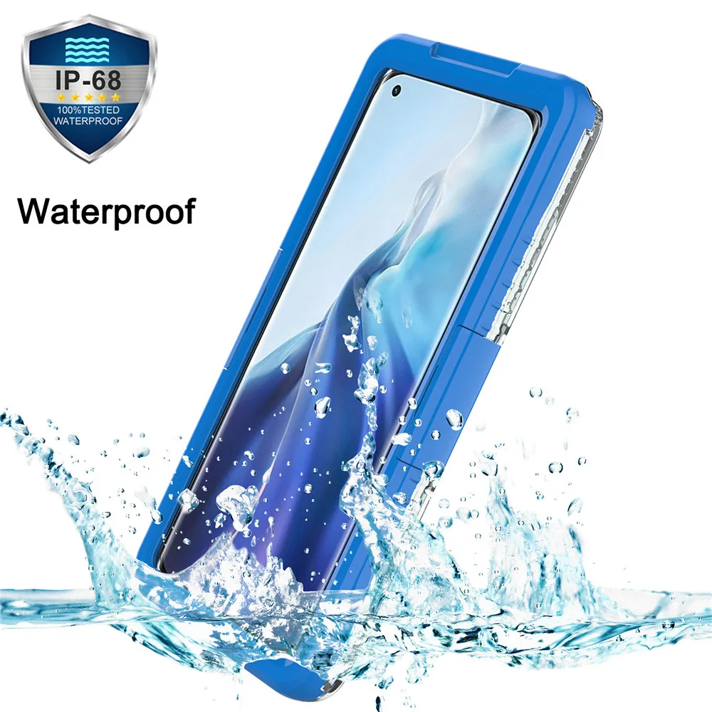 IP68 Ūdensnecaurlaidīga Noslēgtā Par Xiaomi Poco X3 X3NFC X3Pro F3 M2 M2Pro Snowproof Dirtproof Triecienizturīgs Lietu Vāku Kritums Aizsardzība