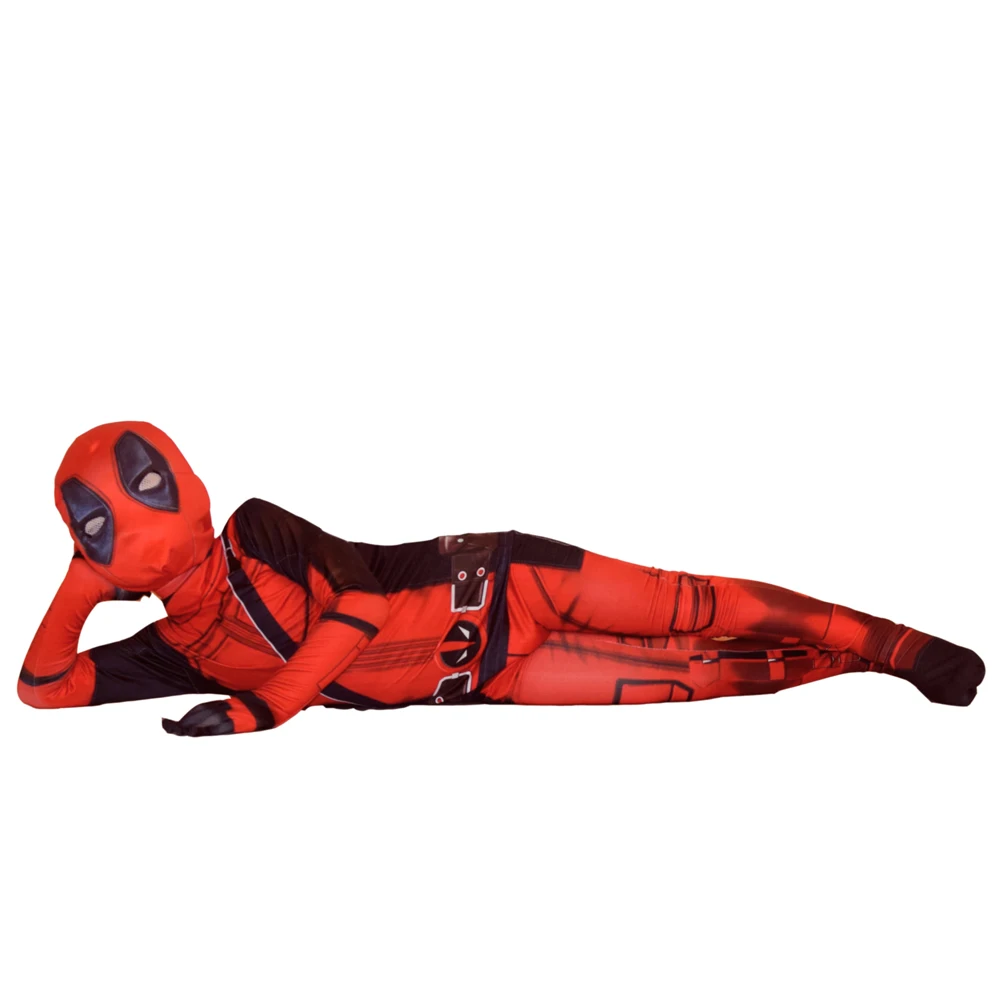 Halloween Pieaugušo Bērni Zēni Cosplay Supervaronis Deadpool Masku Kostīmi Bērniem Uzvalks Jumpsuit Bodysuit Dzimšanas Dienas Svinības Zēnu, Meiteņu Kleitu