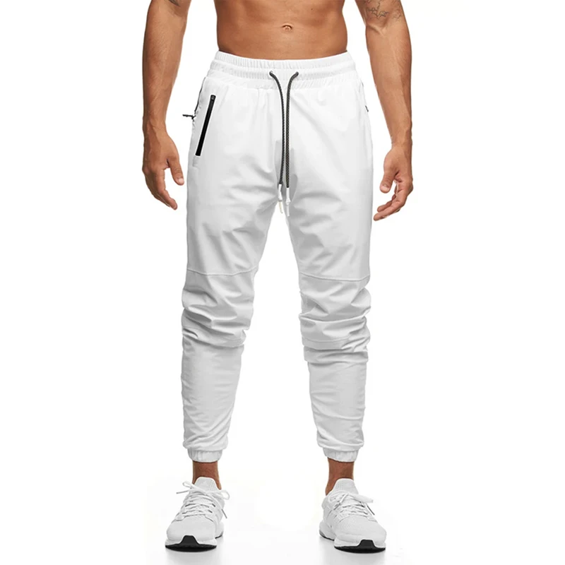 ECET zīmolu vasaras ātrums vīriešu modes gadījuma bikses ūdensizturīgs dizains talantu āra vīriešu bikses jogger fitnesa bikses