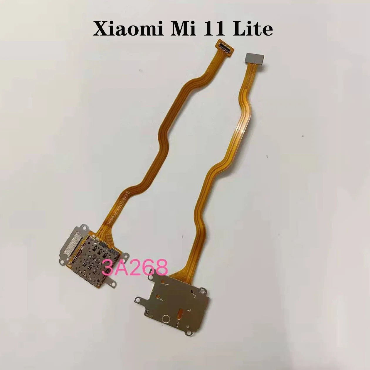 Par Xiaomi Mi 11 Lite Redmi K40 kartes turētāju mazo kuģa signāla antena ar SIM kartes slotu atmiņas kartes nodalījuma jaunas