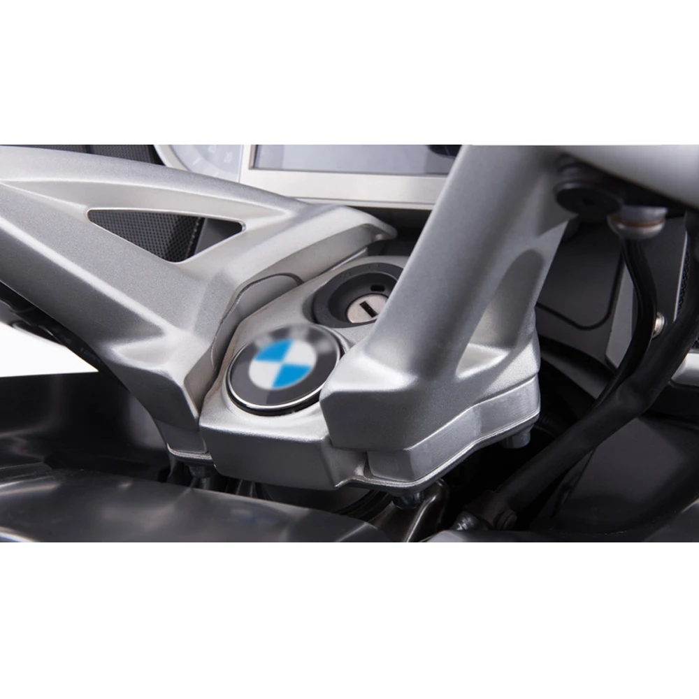 Motociklu Alumīnija Sakausējuma Stūres Stāvvadi 18mm Augstums up Adapteriem, BMW K1600GT K1600GTL K1600 2012-2019