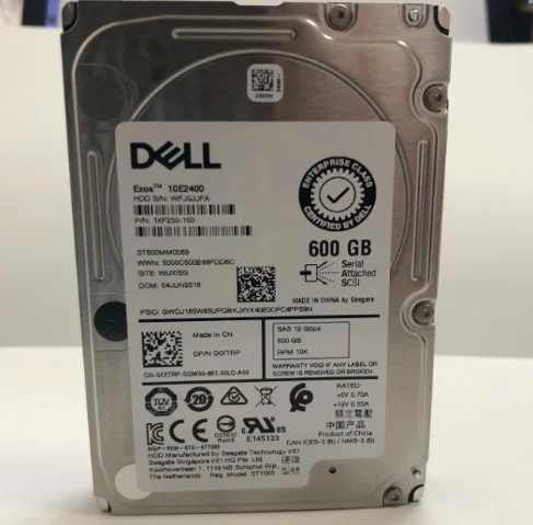 Dell 0XXTRP 600G 10K 12 GB 256M ST600MM0069 Cieto disku (HDD
