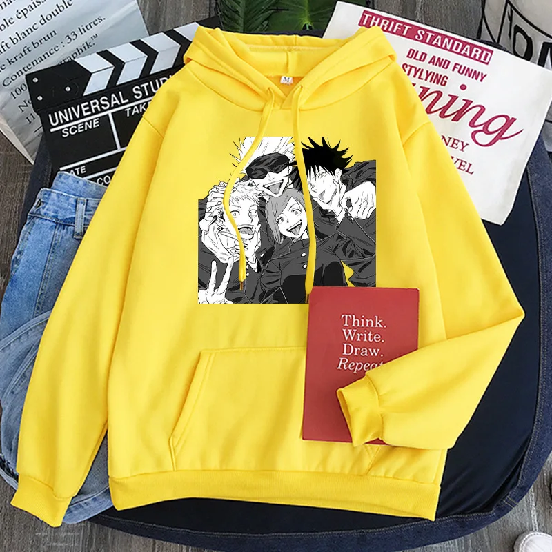ZOGAA 2021. gada Pavasarī Modē Zīmolu Vīriešu pelēkā vārna Sabiezēt Harajuku Anime Drukāt Zaudēt Streetwear sporta Krekls Hip Hop Studentu vīriešu apģērbi