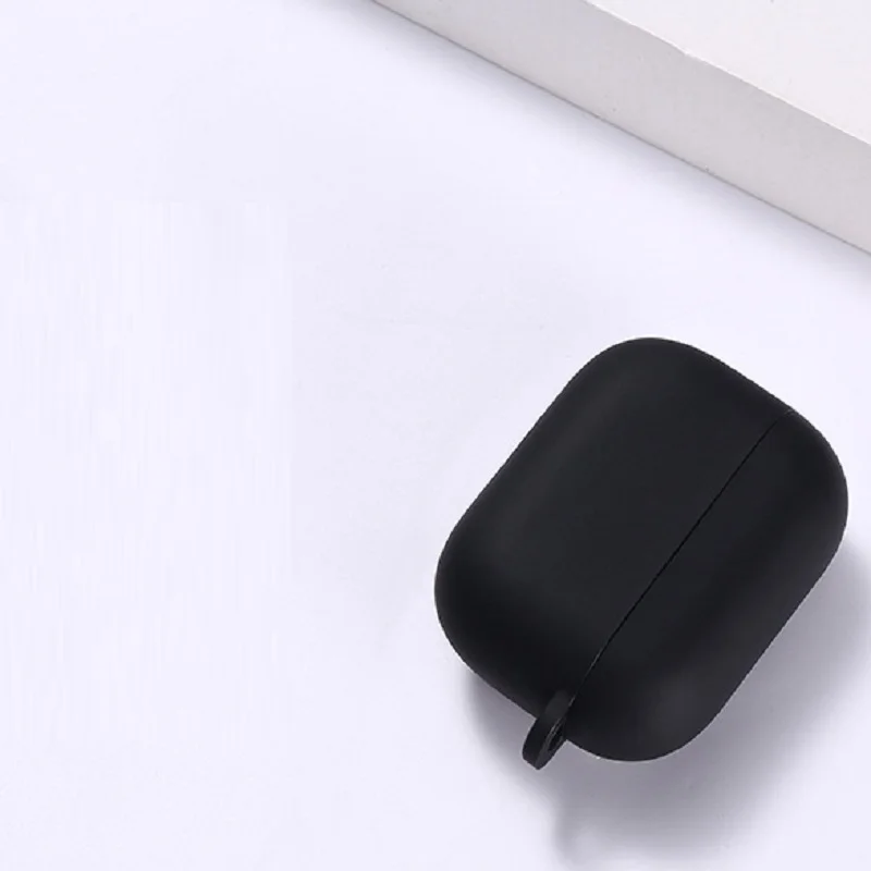 Melns Gaisa PDDS Pro TWS Silikona Vāciņu Bezvadu Austiņas Bluetooth 5 Earbuds 1:1