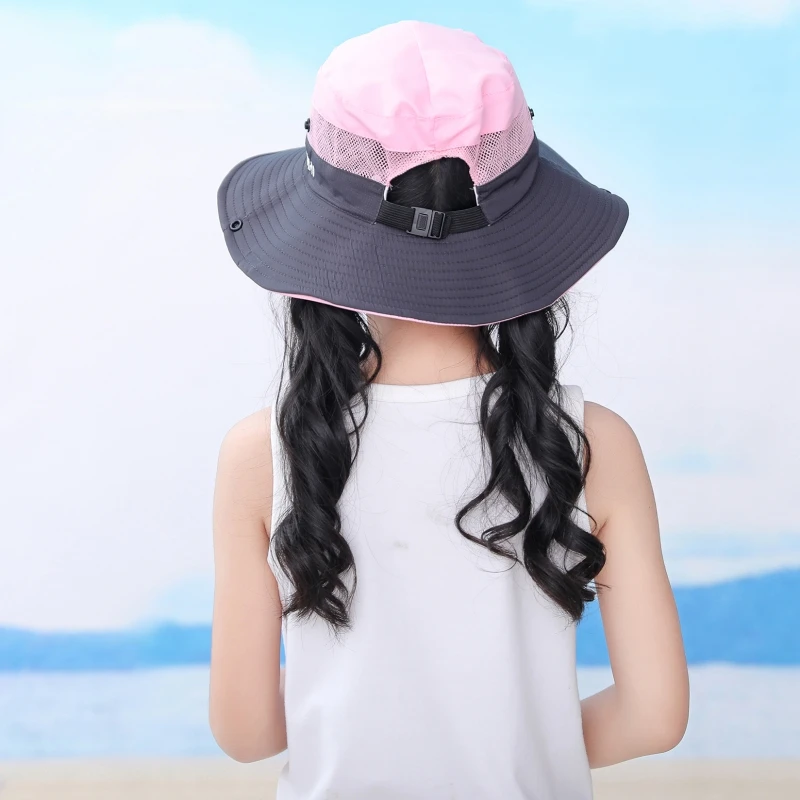 Vasarā UV Aizsardzību, Bērnu Safari Saules Cepure Zēniem Klp Bērniem Panama Unisex Pludmali Baby Girl Cepuri Karikatūra Klp par Kazlēnu, Pludmales Cepures
