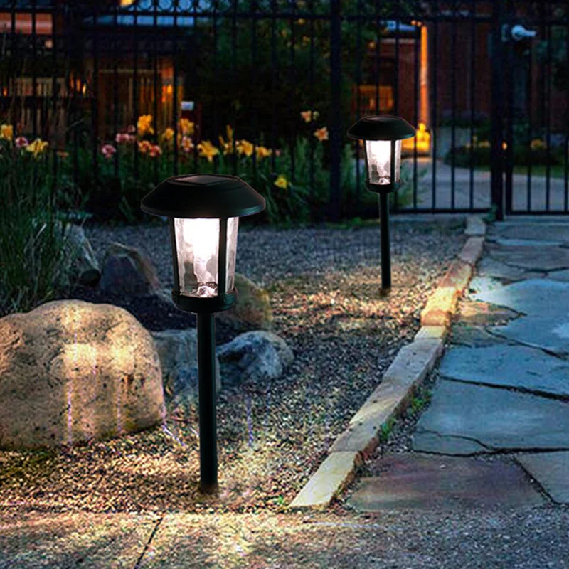 Rievotas Dārza apgaismojums Āra LED Zālienu Lampas Latern Gaismas Ceļš Wateproof IP54 Dārza Lampas Grassplot Ainavu Zālienu Gaismas