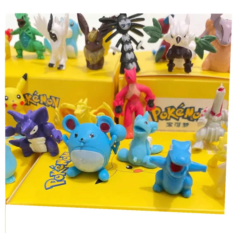24-432Pcs Uzstādīt Pokemon 2-3cm Nr. Atkārtot Mājdzīvnieki Kolekciju Modelis Dažāda Stila Anime Attēls Lelle Kawaii Zēns Meitene Par Labāko Rotaļlietu Dāvanas