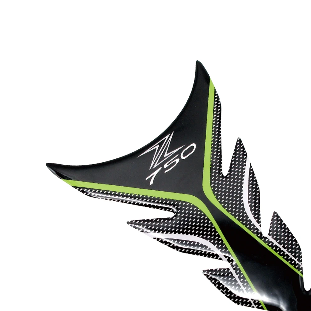 Motociklu Oglekļa Šķiedras 3D Z 750 Logo Gāzes Degvielas Tvertnes Vāciņu Aizsargs Pad Uzlīme 3M Līmi Decal Par Kawasaki Z750 Z750R Z750S