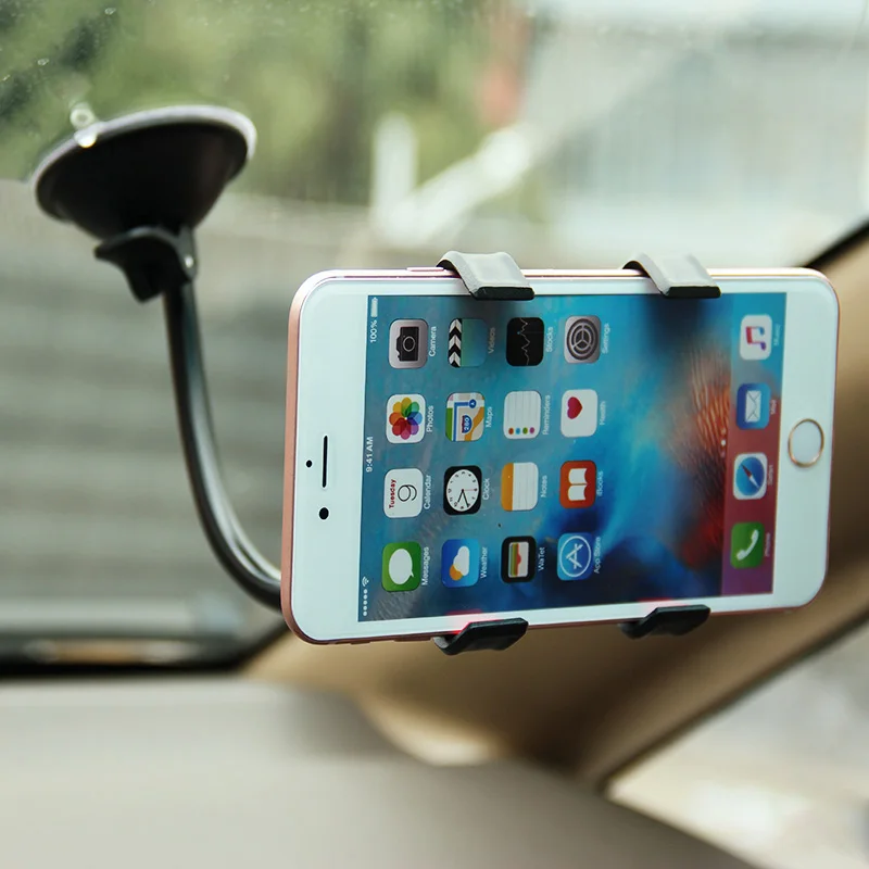Jaunākais Tālrunis Auto Turētājs Scalable Stikla piesūcekni Galda, Automašīnas Mobilā tālruņa Turētāju Stāv Liela Ekrāna Viedtālrunis GPS Bezmaksas piegāde