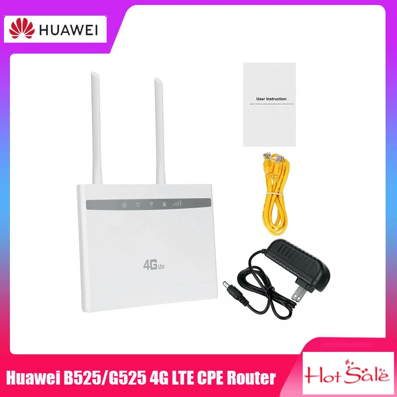 Huawei B525/G525 4G LTE CPE Maršrutētāju Jaunu Atbloķēt 300Mbps WIFI Maršrutētāju, Vārteju Kaķis 4 Mobile Hotspot PK E5186s-22a B715s-23c