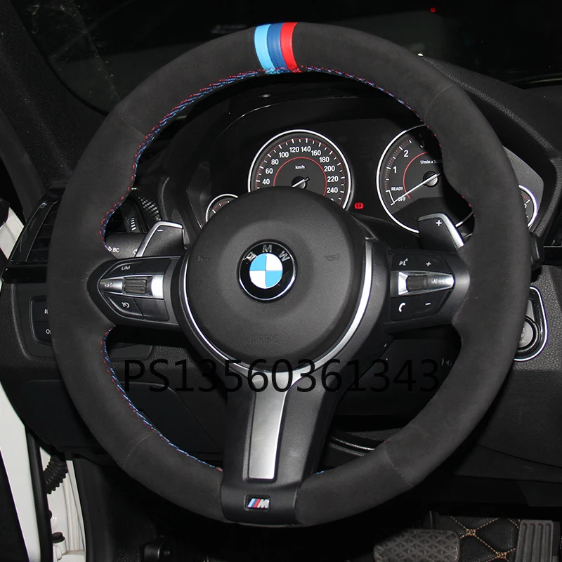 BMW 5 Sērija 3 Series GT 2, Sērija 6 Sērija 1 Sērija 7. Sērija X1 X2 X3 X4 X5 X6 X7 Puses-piešūta ādas stūres rats segumu