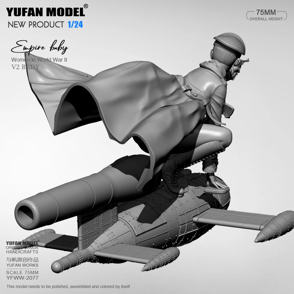 1/24 Yufan modelis komplekti attēls skaistumu sevis samontēt YFWW-2077