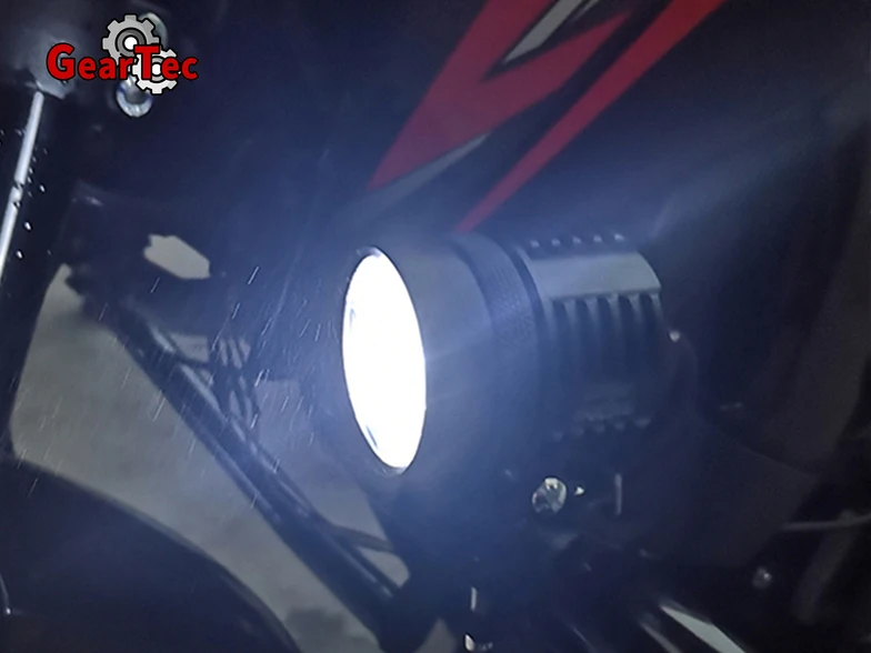 Par Benelli TRK 502X 251 502 Leoncino 250 500 TNT600 Motociklu Piederumi 12V LED Spot Vadītājs, Gaismas, Balts Autonoma Lampas