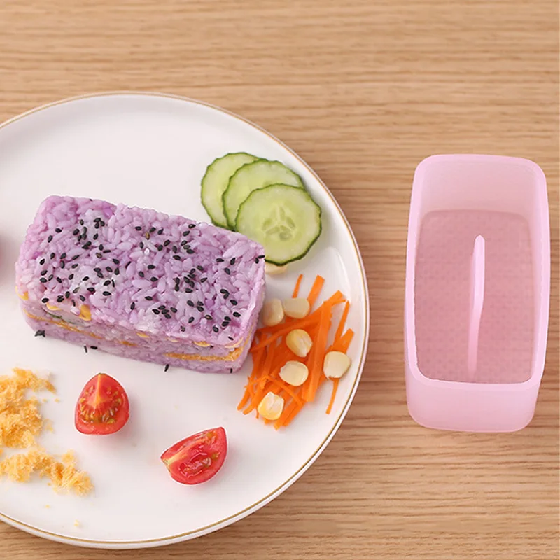 1gb Taisnstūri, Suši, Suši Maker Modelis Pusdienas Kaste Suši Kārtojumu Kūka Rīku DIY Japāņu Suši Pelējuma Virtuves Piederumi