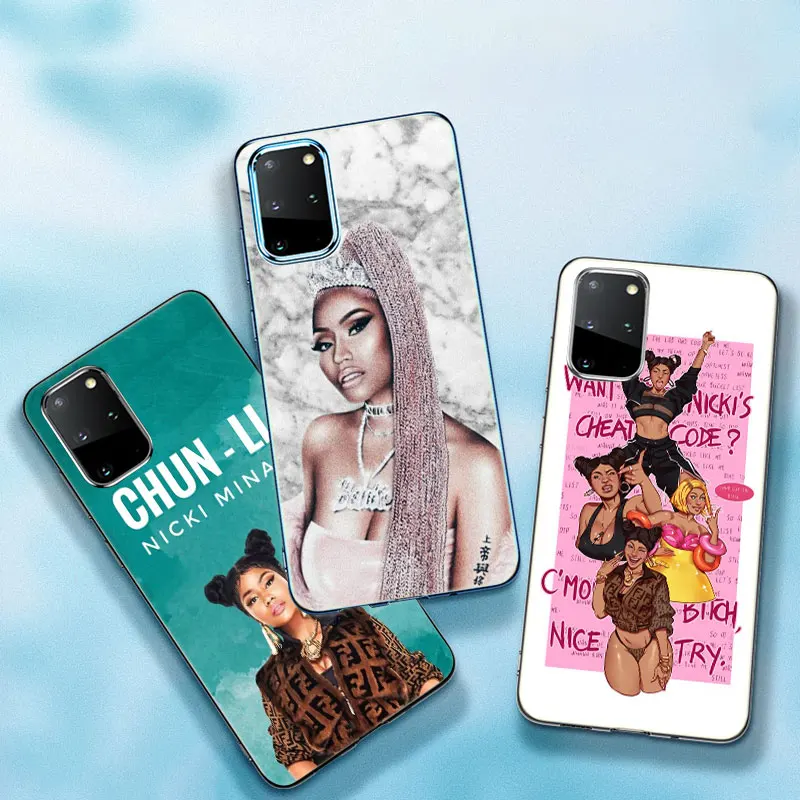 Nicki Minaj Soft Phone Case for Samsung Galaxy Note 10 20 S21 Ultra S21 5G S20 FE S10 Lite S10E S9 Plus S8+ Silikona Vāciņu