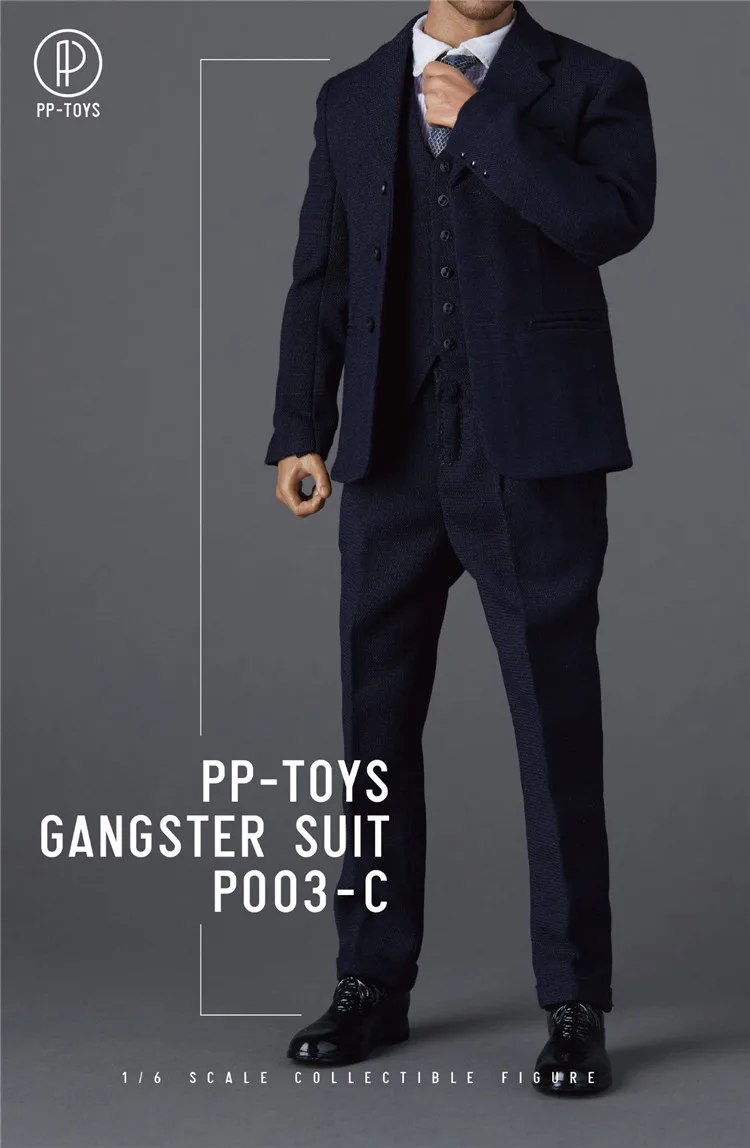 Noliktavā PP-Rotaļlietas P003 Kungu Retro vīriešu apģērbi 1/6 Mēroga otrā pasaules KARA Britu Retro Vīriešu Uzvalku Drēbes Fit 12