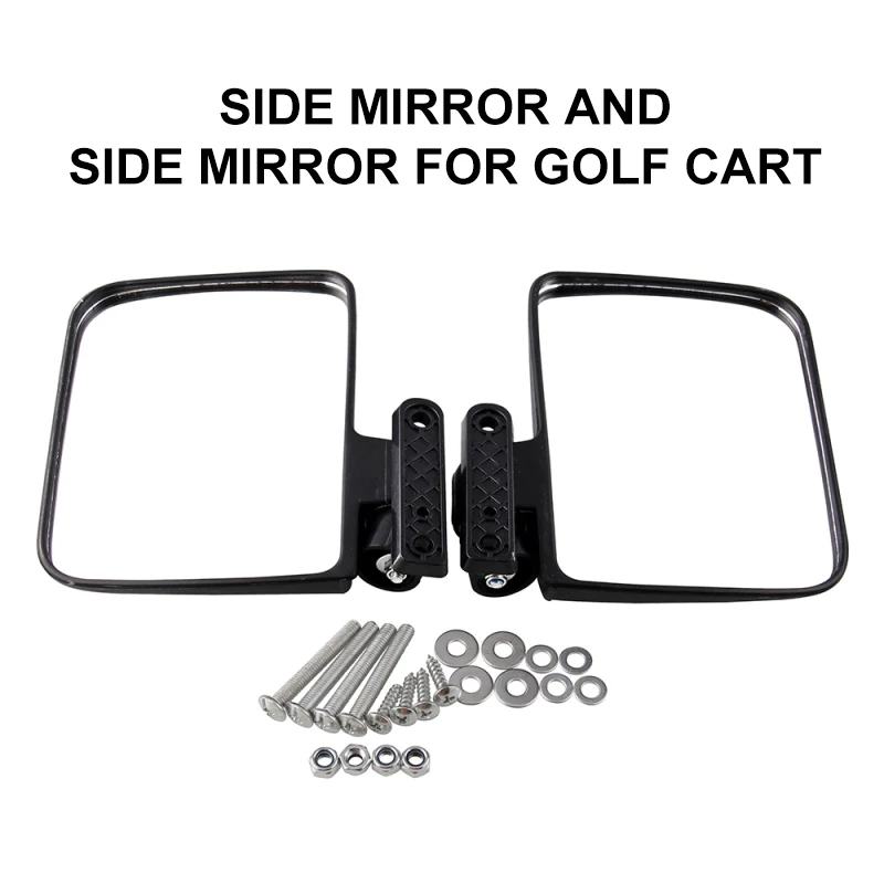 Universālā Golfa Grozā Spoguļi, Nolokāmi Sānu Skata Spoguļi Golfa Ratiņi Kluba Auto EZGO Augstas Kvalitātes Auto Piederumi
