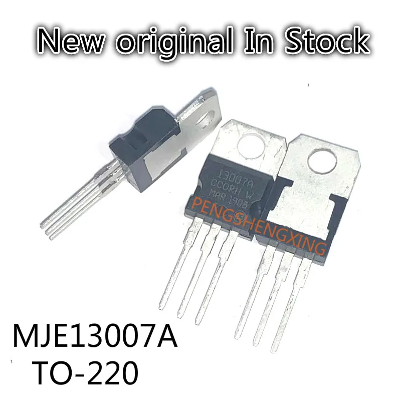 10PCS/DAUDZ MJE13007A MJE13007 13007 uz NPN jaudas tranzistors-220 Jaunu oriģinālu vietas karstā pārdošanas