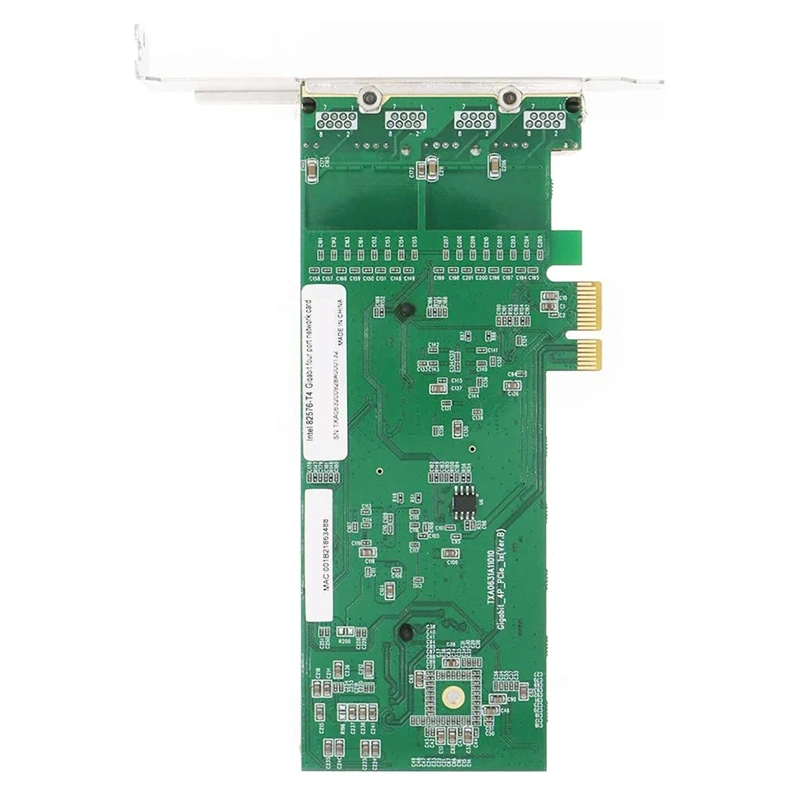 Gigabit Ethernet PCI-E, Tīkla Kartes,Quad RJ45 Vara Porti 10/100/1000Mbps PCI Express Server Konverģētā Tīkla Adapteris