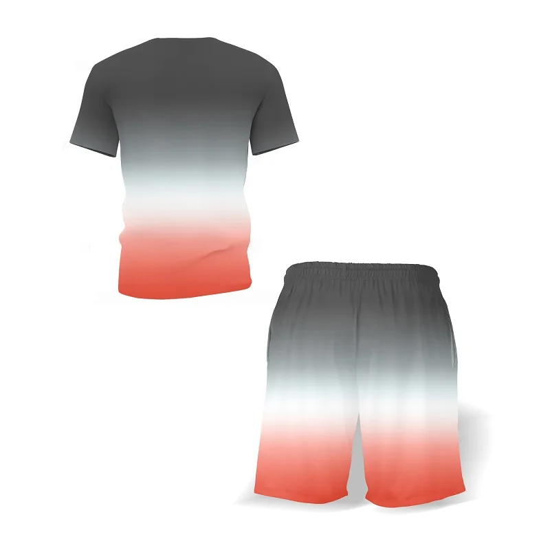 Vīriešu Komplekti Harajuku Stils Vasaras Apģērbu Īstermiņa Piedurknēm Lielgabarīta T-Krekls + Bikses, Uzvalks Ar 2021New Modes Beach divdaļīgs Kostīms