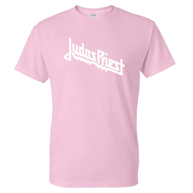 Jaunās Mūzikas grupas T-krekls Jūdu Priesteris Smagā Metāla Streetwear Vīrieši Sievietes tīrtoņa Krāsu Drukas Tshirt Augstas Kvalitātes Kokvilnas t-veida Krekls Topi
