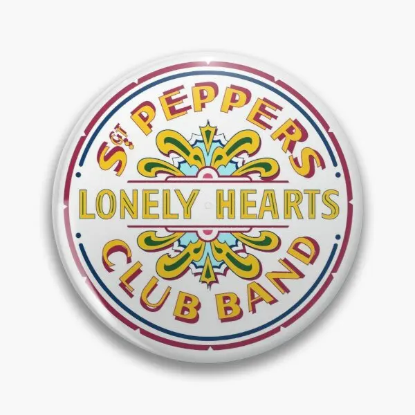 AUGSTAS KVALITĀTES Sgt Pepper Logo hts Mīksto Emaljas Pin Gudrs Atloks Pin Mīļāko Cepuri Dekori Funny Apģērbu Radošā Žetons Dāvanu Sievietēm Karikatūra