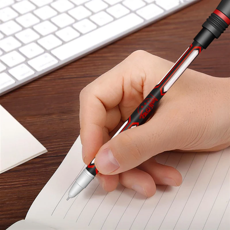 Radošā Vērpšanai Pildspalvu Flash Rotējošo Spēļu Gēla Pildspalvas Studentu Dāvana Rotaļu Atlaidiet Spiedienu Ērti Anti-slip Vērpšanai Pildspalvu