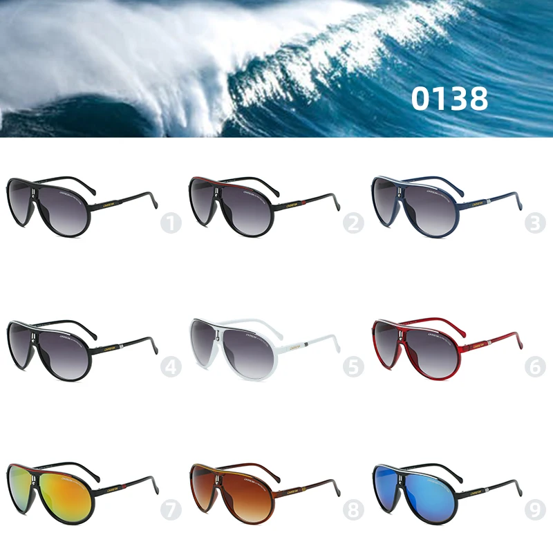 Klasisks Lielizmēra Saulesbrilles Vīriešiem, Sievietēm, Vintage, Retro, Sporta, Braukšanas, Saules Brilles Liels Rāmis Krāsains Āra Brilles Brilles UV400