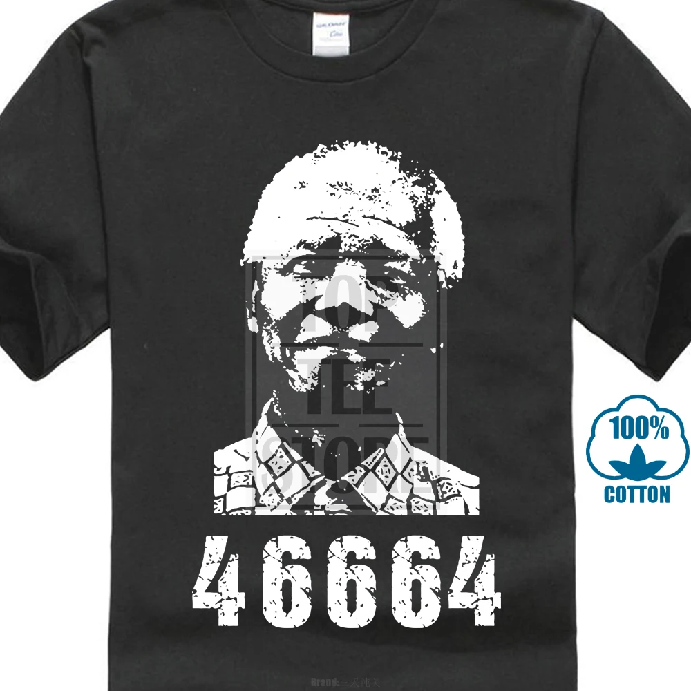 Lēti Vīriešu T Krekls Modes Krekls Mandela Mūžīgi T Krekls Nelsons Madiba Miera Afrika Āfrikas Drukāt Tees Īsām Piedurknēm O Kakla