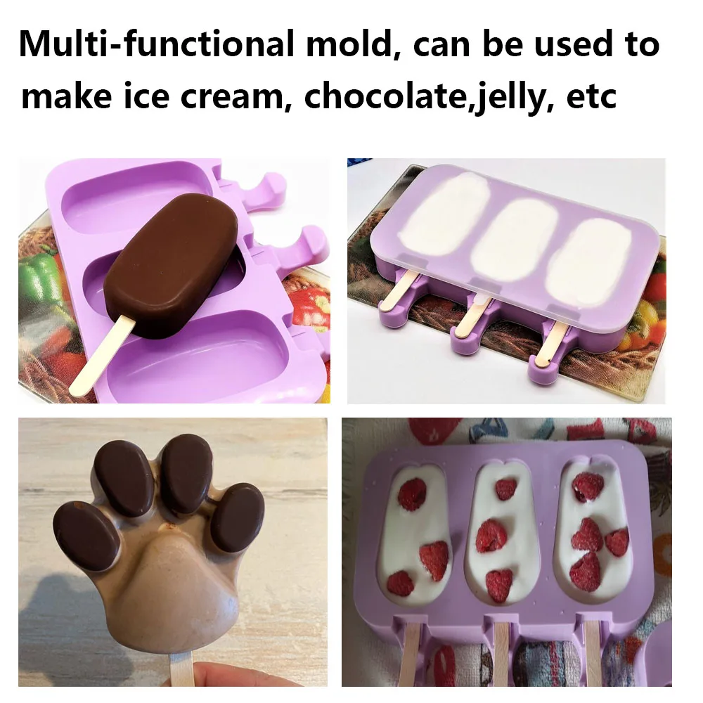 Saldējums Pelējuma Popsicle Veidnes DIY Mājās Multfilmas Ice Cream Popsicle Ice Maker Pelējumu Mājas Virtuve DIY Pārtikas